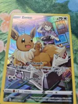 Eevee - Sword & Shield: Brilliant Stars (TG11/TG30) Trainer Gallery Pokemon NM - Image 2