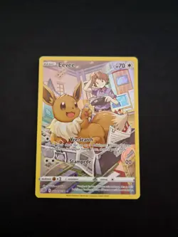 Eevee TG11/TG30 Brilliant Stars TG Pokemon NM - Image 1