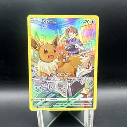 Eevee TG11/TG30 Holo Brilliant Stars Trainer Gallery Pokemon - Image 1
