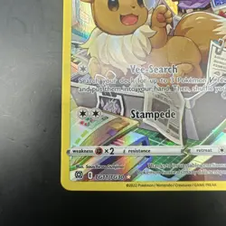 Eevee TG11/TG30 Holo Brilliant Stars Trainer Gallery Pokemon - Image 4