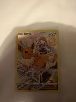 Pokemon TCG Eevee TG11/TG30 Mint Condition Brilliant Stars - Image 1