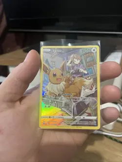 Pokemon TCG Eevee Sword & Shield Mfg: Brilliant Stars Tg11/Tg30 Holo Secret Rare - Image 1