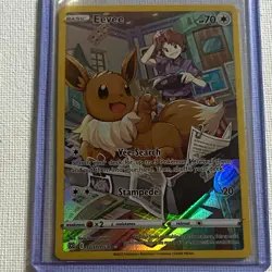 The Pokemon Company 2022 Brilliant Stars TG Eevee TG11/TG30 Holo ENG UR 70HP - Image 1