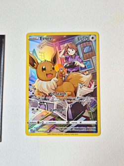The Pokemon Company Eevee TG11/TG30 SWSH09 Brilliant Stars TG Holo ENG 2022 - Image 1