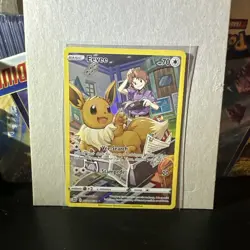 Eevee TG11/TG30 Trainer Gallery Brilliant Stars Pokemon Card - Image 1