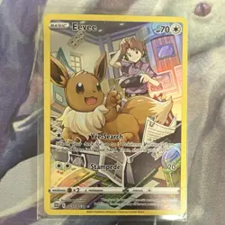Pokemon TCG - Eevee - Brilliant Stars TG11/TG30 - Near Mint Condition - Image 1