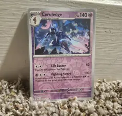 Ceruledge 098/193 Pokemon Paldea Evolved SV02 Reverse Holo Rare Card NM - Image 1