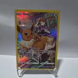Pokemon TCG Eevee Sword & Shield Mfg: Brilliant Stars Tg11/Tg30 Holo Secret Rare - Image 1