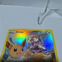 Pokemon TCG Eevee Sword & Shield Mfg: Brilliant Stars Tg11/Tg30 Holo Secret Rare - Image 2