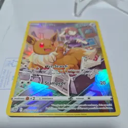 Pokemon TCG Eevee Sword & Shield Mfg: Brilliant Stars Tg11/Tg30 Holo Secret Rare - Image 3