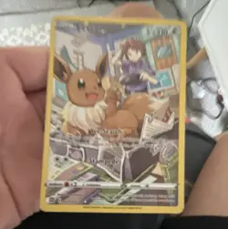 The Pokemon Company Eevee TG11/TG30 SWSH09 Brilliant Stars TG Holo Ultra Rare - Image 1