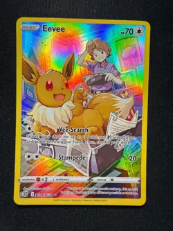 Pokemon TCG Eevee TG11/TG30 – Trainer Gallery Ultra Rare – Brilliant Stars – NM - Image 2