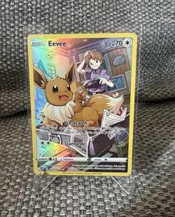 The Pokemon Company Eevee TG11/TG30 Brilliant Stars TG Ultra Rare Holo Full Art - Image 1