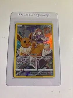 Pokemon TCG Eevee Sword & Shield Mfg: Brilliant Stars Tg11/Tg30 Holo Secret Rare - Image 1
