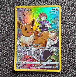 The Pokemon Company Eevee TG11/TG30 SWSH09 Brilliant Stars Ultra Rare Holo - Image 1