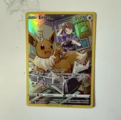 Pokemon TCG Eevee TG11/TG30 Brilliant Stars Trainer Gallery Full Art Holo EN - Image 1