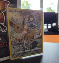 Eevee TG11/TG30 Holo Ultra Rare Brilliant Stars Trainer Gallery Pokemon TCG - Image 3