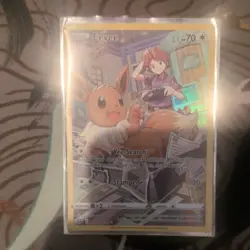 Pokemon TCG Eevee Sword & Shield Mfg: Brilliant Stars Tg11/Tg30 Holo Secret Rare - Image 1