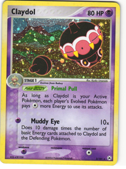 Claydol Holo Pokemon TCG EX Hidden Legends 2/101 LP - Image 1