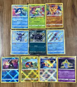 Pokemon TCG Lot Of 10 Radiant And Shining Cards - Image 1