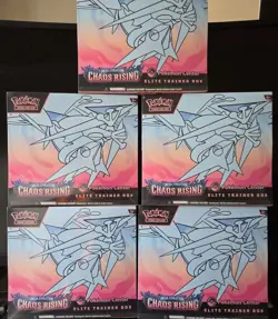 Pokemon Center Pokemon TCG Mega Evolution—Chaos Rising Elite Trainer Box X1 - Image 1