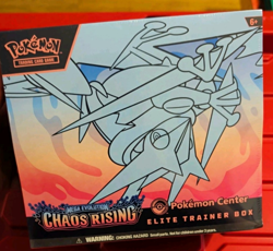 Pokemon Center Pokemon TCG Chaos Rising Mega Evolution Elite Trainer Box Kit - Image 1