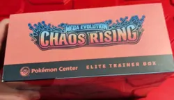 Pokemon Center Pokemon TCG Chaos Rising Mega Evolution Elite Trainer Box Kit - Image 2
