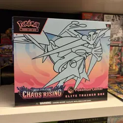 Pokemon Center Pokemon TCG Mega Evolution Chaos Rising Elite Trainer Box Promo - Image 1