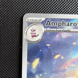 Pokemon TCG Ampharos Rare Holo Stage 2 160 HP 090/086 CR1 English(10 Contestant! - Image 2