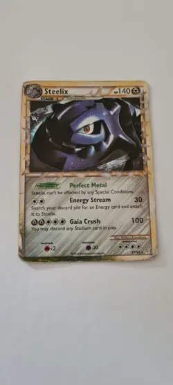 Steelix Prime 87/95 Holo Rare Pokemon card from the HS See Description & Photos! - Image 1
