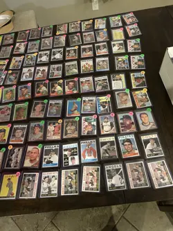 1950s 60s Topps Baseball Card Lot 500+ - Image 1
