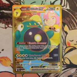 Pokemon Card - Ionos Bellibolt EX 188/159 - Journey Together - Hyper Rare - NM ⭐ - Image 2