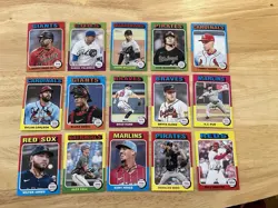 2024 Topps Heritage Baseball Card Lot - 35 Cards - Image 2