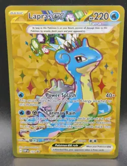 Lapras ex 164 Sv: Scarlet & Violet Promo Cards Holo Pokemon TCG NM - Image 1