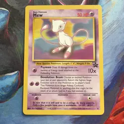Pokemon TCG - Mew - 8 - Promo - Rare - Wizards Black Star Promos [Near Mint] - Image 1