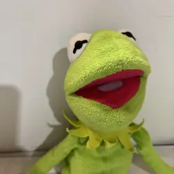 Ty Beanie Buddies Kermit THE Frog Muppets Plush, 16" Disney Green - Image 2