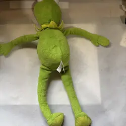 Ty Beanie Buddies Kermit THE Frog Muppets Plush, 16" Disney Green - Image 4
