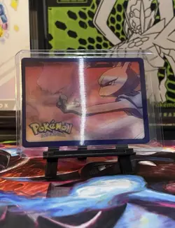 2000 Hasbro Pokemon Special Edition Battle Set Mewtwo Lenticular 3D Motion - Image 1