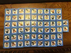 Disney Dominoes 1976 Vintage 28 Piece Set By Whitman Original Box - Image 1