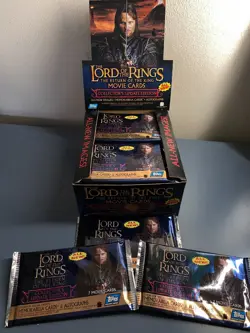 Topps 2004 Lord of the Rings Return of the King Collectors Update Sealed Packs - Image 2