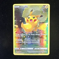 The Pokemon Company Pikachu GG30/GG70 Crown Zenith Galarian Gallery Holo EN - Image 1