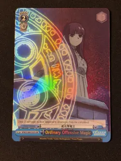 ORDINARY OFFENSIVE MAGIC (SFN/S108-E107S SR) - FRIEREN NM FOIL - Image 1