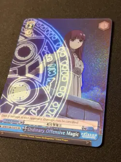 ORDINARY OFFENSIVE MAGIC (SFN/S108-E107S SR) - FRIEREN NM FOIL - Image 2