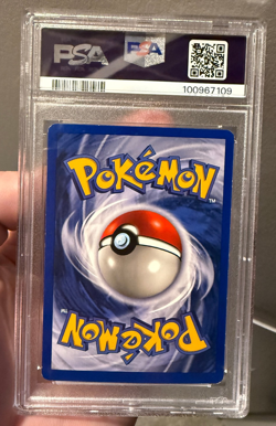 PSA 6 - 1999 Squirtle Base Set 63/102 Shadowless Pokemon - RED DIAMOND DMD ERROR - Image 2