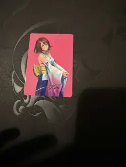 Yuna, Hope of Spira (48/53) - Gold Stamped Signature NM (Art Card) [Magic MTG] - Image 1