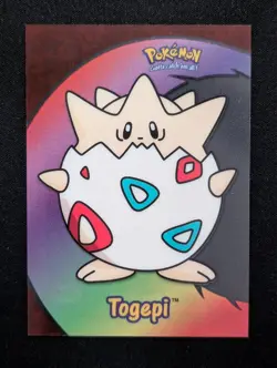 TOGEPI PC8 2000 Topps Pokemon TV Animation Clear Cards NM - Image 1