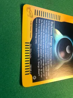 158/165 Darkness Energy Reverse Holo Pokemon Card (Used condition single) - Image 3
