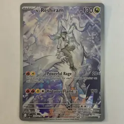 Pokemon TCG N's Reshiram 167/159 Sv09: Journey Together IR FA Holo EN - Image 1