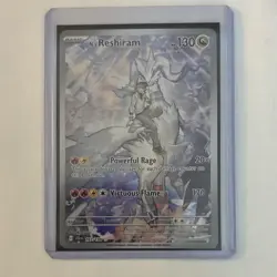 Pokemon TCG N's Reshiram 167/159 Sv09: Journey Together IR FA Holo EN - Image 3