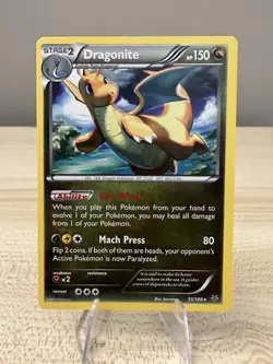 Dragonite #51/108 XY Roaring Skies Pokemon Rare Card Regular Non Holo - Image 1